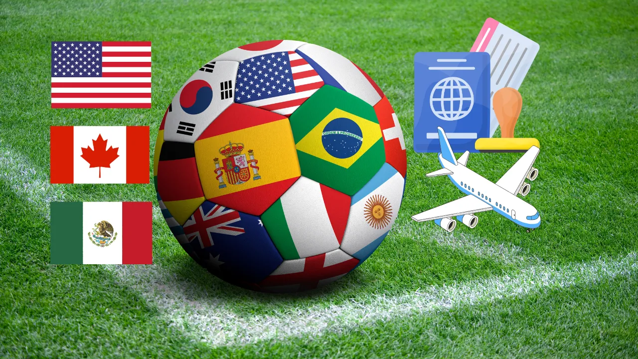 Imagem ilustrativa para o artigo Visto para a Copa do Mundo 2026: saiba como se preparar agora da Now Vistos